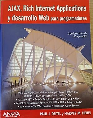 Seller image for AJAX, RICH INTERNET APPLICATIONS Y DESARROLLO WEB PARA PROGRAMADORES. for sale by Libreria Lopez de Araujo