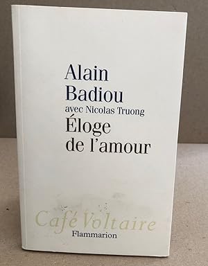 Éloge de l'amour