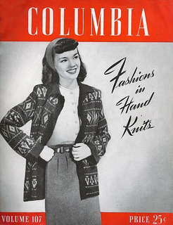 Columbia Fashions in Hand Knits Vol. 107