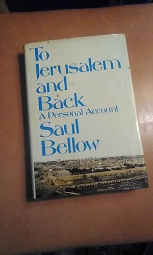To Jerusalem and Back: a Personal Account