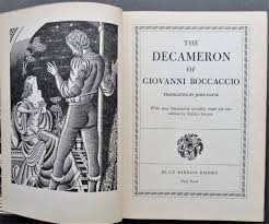 The Decameron of Giovanni Boccaccio