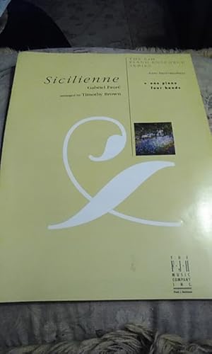 Sicilienne : Late Intermediate (One Piano Four Hands)