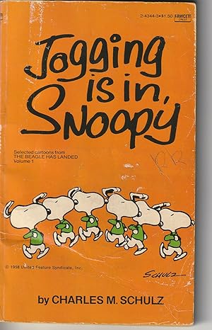 Jogging Is in, Snoopy