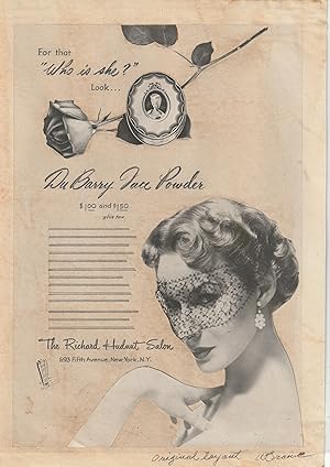Illustration Art Original Cosmetics Advertising