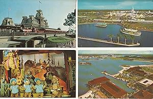 4 color chrome postcards wonderful world of Disney World