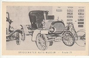 1904 Buckmobile, Bridgewater Auto Museum Postcard