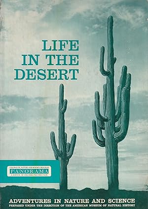 vintage Panorama slide show LIFE IN THE DESERT w/museum companion book