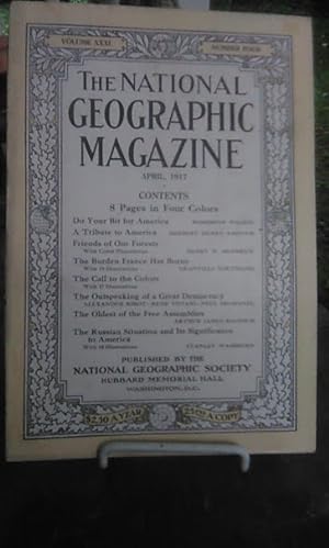 National Geographic April 1917