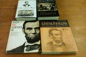 Bild des Verkufers fr Abraham Lincoln Collection of FOUR (x4) BOOKS zum Verkauf von ALEXANDER POPE