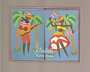 Calypso musician & Dancer STARDUST vintage playing cards