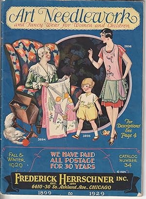 1929 Art Needlework and Fancy Wear for Women and Children