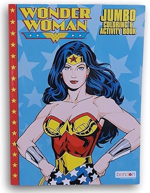 Wonder Woman Jumbo Coloring and Activity Book