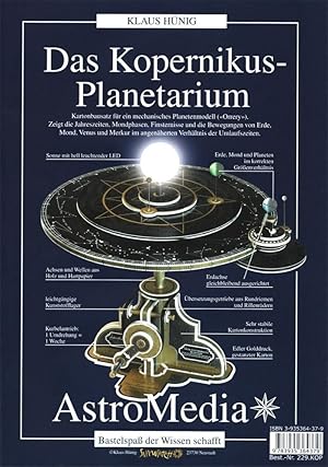 (NIB) Planetarium model after Copernivus, Sunwatch Verlag Bausatz Kopernikus Planetarium