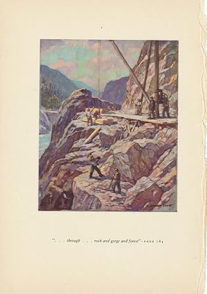 Canadian Artist, A. SHERRIFF SCOTT, lot of Three (3) art prints
