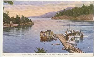 Imagen del vendedor de Color View San Juan Islands Puget Sound a la venta por ALEXANDER POPE