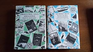 'We Didn't Mean to Go to Sea' and 'Swallows and Amazons' (2 books)