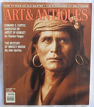 Image du vendeur pour Arts & Antiques November 1991 mis en vente par Argyl Houser, Bookseller