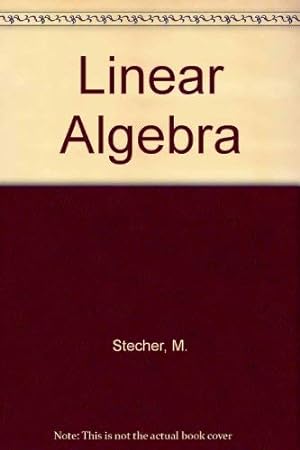 Seller image for Linear Algebra for sale by -OnTimeBooks-