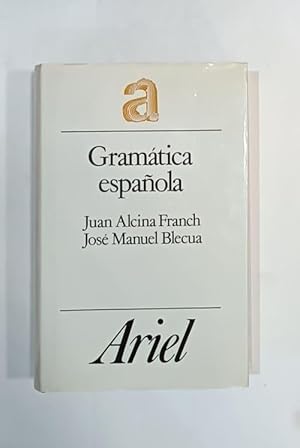 Imagen del vendedor de Gramtica espaola. a la venta por ARREBATO LIBROS