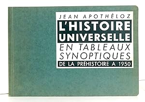 L'histoire universelle en tableaux synoptiques. De la préhistoire à 1950.