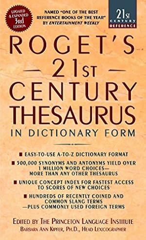 Immagine del venditore per Roget's 21st Century Thesaurus, Third Edition (21st Century Reference) venduto da ZBK Books