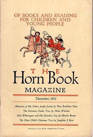 Seller image for The Horn Book Magazine; Volume XXVIII, No.6: December, 1952 for sale by Dorley House Books, Inc.