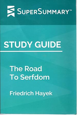 Imagen del vendedor de Study Guide: The Road to Serfdom a la venta por Dorley House Books, Inc.