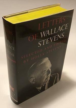 Imagen del vendedor de Letters of Wallace Stevens, 1966 first edition (stated) a la venta por Chancery Hill Books