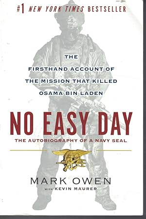 Seller image for No Easy Day Firsthand Account of the Mission That Killed Osama Bin Laden for sale by Ye Old Bookworm