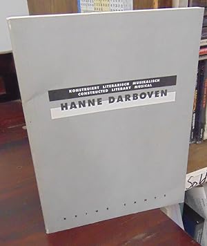 Imagen del vendedor de Konstruiert Literarisch Muskalisch / Constructed Literary Musical: Hanne Darboven a la venta por Atlantic Bookshop