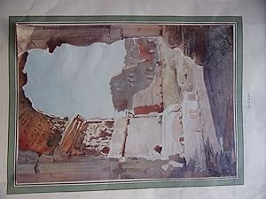Planche couleur 1925 tiree de l illustration LE COLISEE ROME