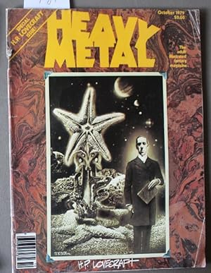 Seller image for HEAVY METAL Magazine October 1979./ issue #31 Special H.P. LOVECRAFT Issue // KTULU = Story & Art by MOEBIUS [aka Jean Giraud]. for sale by Comic World