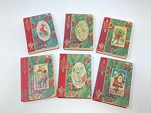 Seller image for CHRISTMAS STOCKING SERIES: CINDERELLA AND SLEEPING BEAUTY, FAIRY TALES FROM ANDERSON, ANIMAL ABC/A CHILD'S VISIT TO THE ZOO;THE STORY OF LITTLE BLACK SAMBO;FAIRY TALES FROM GRIMM; THE NIGHT BEFORE CHRISTMAS (SET OF SIX BOOKS) for sale by Aardvark Rare Books, ABAA