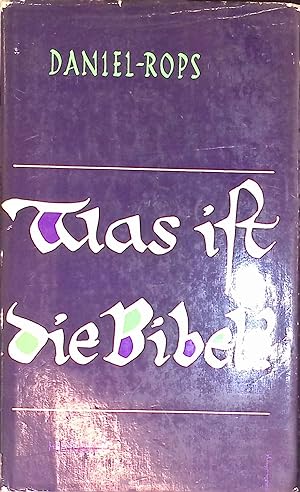 Bild des Verkufers fr Was ist die Bibel?. zum Verkauf von books4less (Versandantiquariat Petra Gros GmbH & Co. KG)