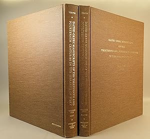 Imagen del vendedor de Dated Greek Manuscripts of the Thirteenth and Fourteenth Centuries in the Libraries of Italy [Two Volumes] a la venta por William Chrisant & Sons, ABAA, ILAB. IOBA, ABA, Ephemera Society