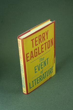 Imagen del vendedor de The event of literature. a la venta por Steven Wolfe Books