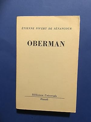 Seller image for Oberman for sale by Il Mondo Nuovo