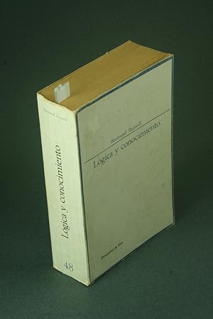 Seller image for Ensayos sobre lgica y conocimiento (1901-1950). Compilados por Robert Charles Marsh ; traduccin de Javier Muguerza for sale by Steven Wolfe Books