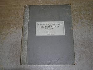 Historical & Modern Atlas Of The British Empire With Supplement 1924