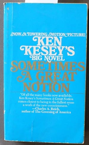 Sometimes A Great Notion [Movie Tie-in = Kesey, Ken; Kenneth Elton Kesey)