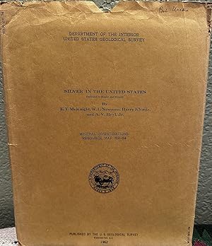 Imagen del vendedor de Silver in the United States, Exclusive of Alaska and Hawaii, Mineral Investigations Resource Map MR-34 a la venta por Crossroads Books