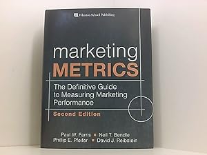 Bild des Verkufers fr Marketing Metrics: The Definitive Guide to Measuring Marketing Performance zum Verkauf von Book Broker