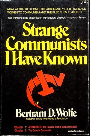 Imagen del vendedor de Strange Communists I Have Known a la venta por Adventures Underground
