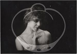 Bild des Verkufers fr Queen Kelly (Three original photograms of Seena Owen from the 1932 silent film) zum Verkauf von Royal Books, Inc., ABAA