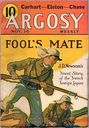 Imagen del vendedor de Argosy Weekly: Action Stories of Every Variety, Volume 260, Number 1; November 16, 1935 a la venta por Clausen Books, RMABA