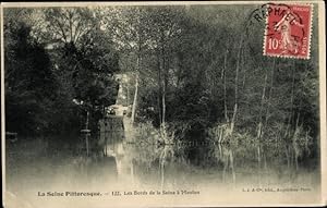 Ansichtskarte / Postkarte Meulan und Yvelines, Die Ränder der Seine