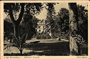 Ansichtskarte / Postkarte Meulan und Yvelines, Les Marronniers