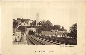 Ansichtskarte / Postkarte Meulan und Yvelines, Der Tunnel