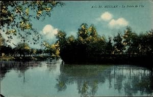 Ansichtskarte / Postkarte Meulan und Yvelines, La Pointe de l'Ile