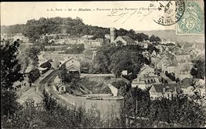 Ansichtskarte / Postkarte Meulan und Yvelines, Panorama
